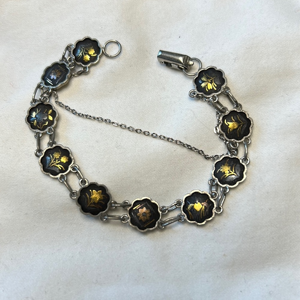 Vintage 1960s handmade Japanese bracelet